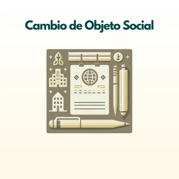 Cambio de objeto social