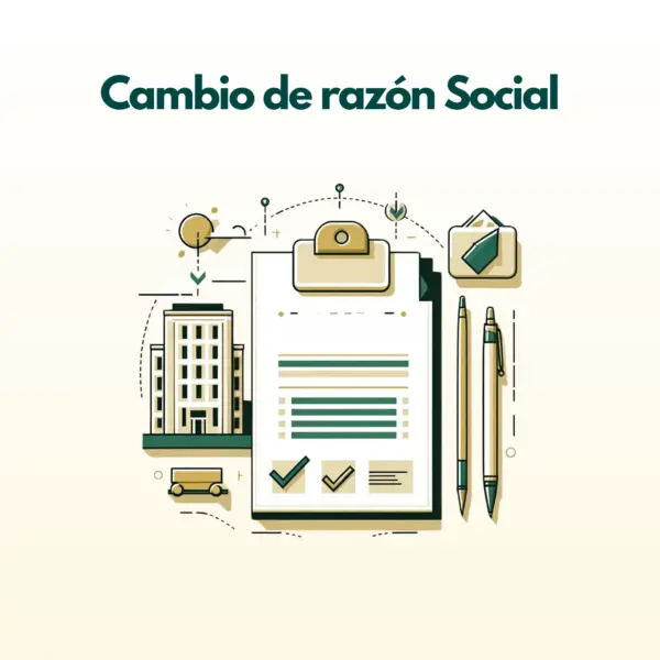 Cambio de razón social