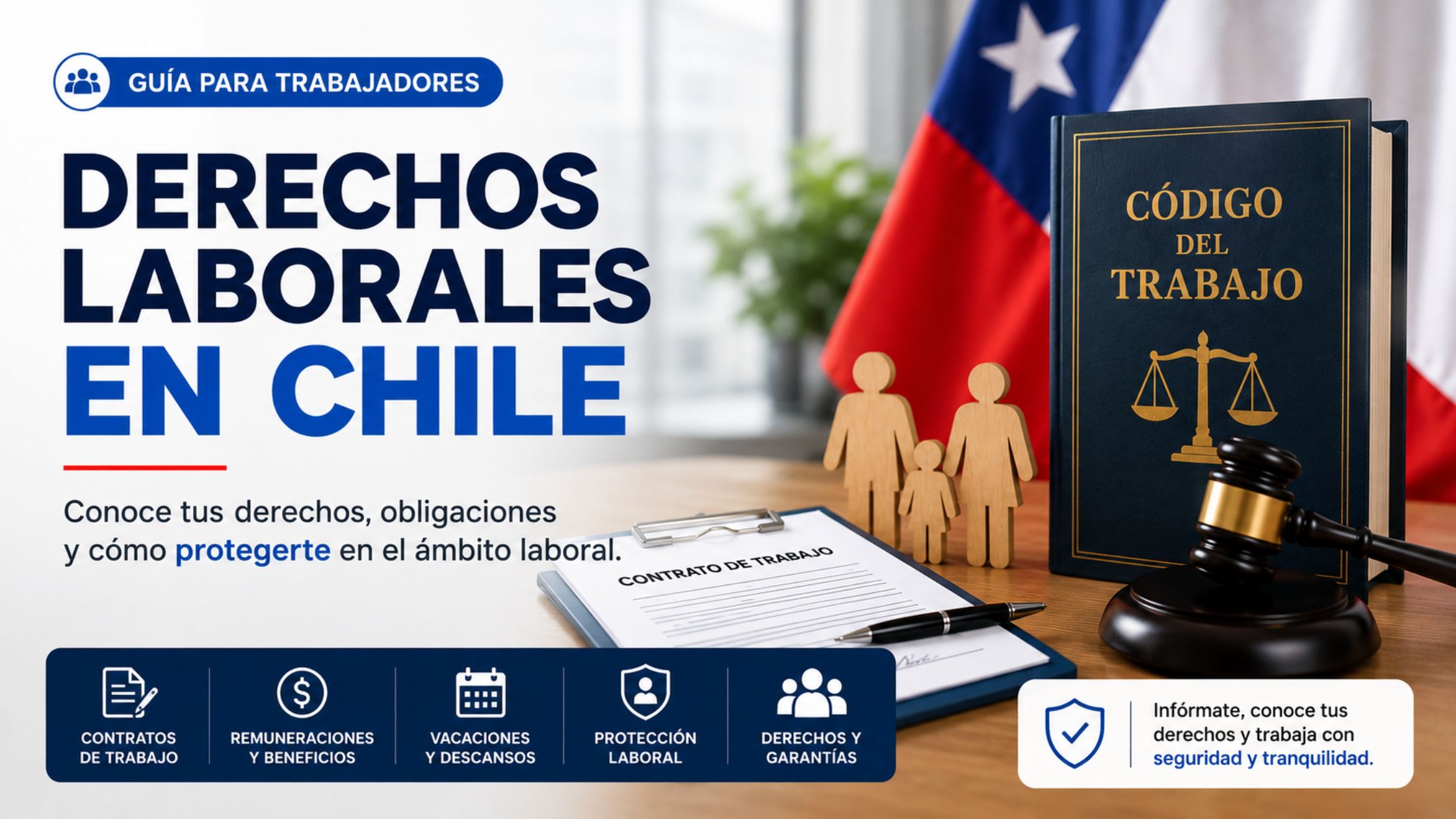 Derechos laborales en Chile para trabajadores