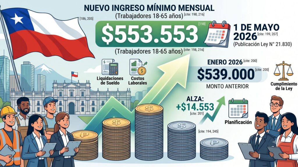 Ingreso mínimo mensual en Chile