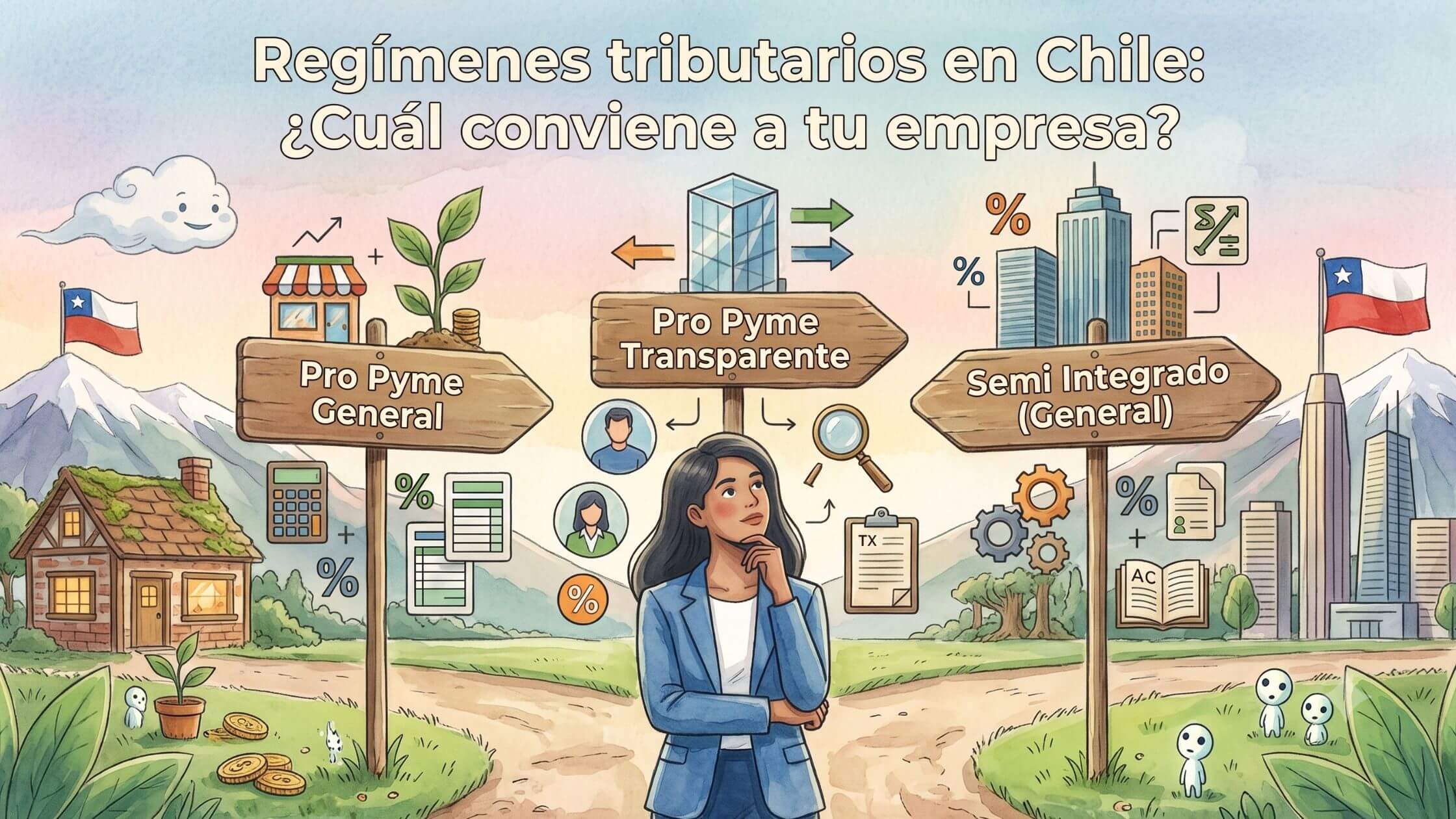 Sistema de tributación de empresas en Chile