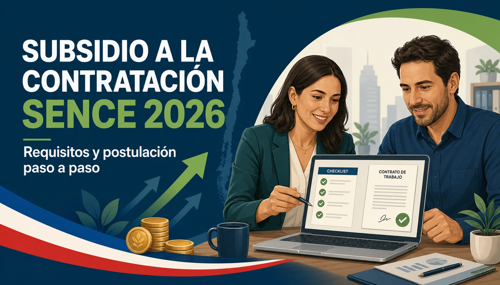 Portada del artículo sobre el Subsidio a la Contratación SENCE 2026 para empresas en Chile